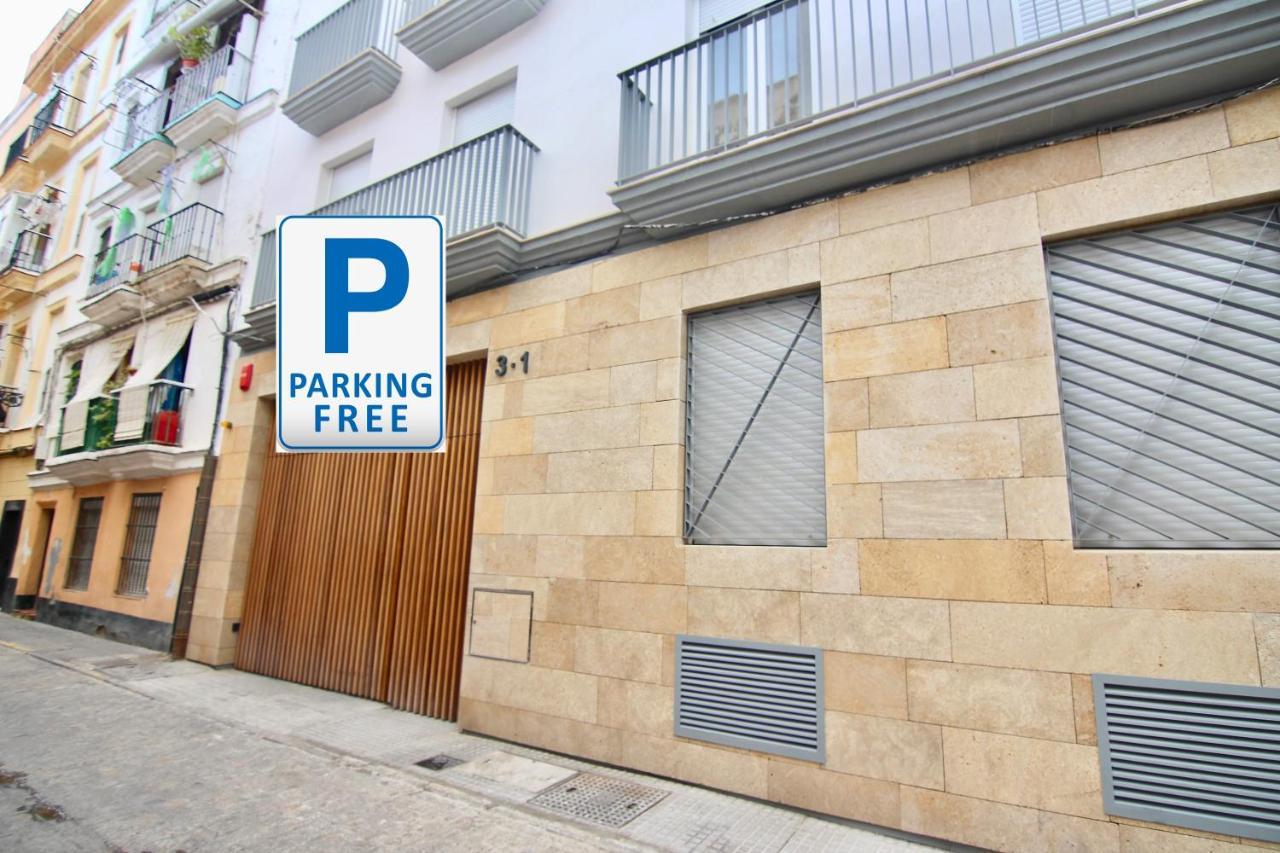 El Consejero De Indias Free Parking By Cadiz4Rentals מראה חיצוני תמונה